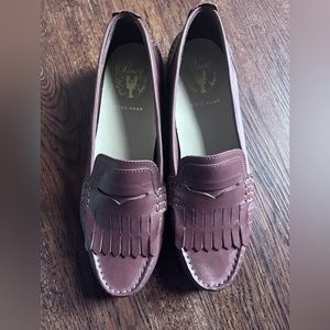 Women’s COLE HAAN brown Leather Pinch Loafer Size 8 B - only worn once